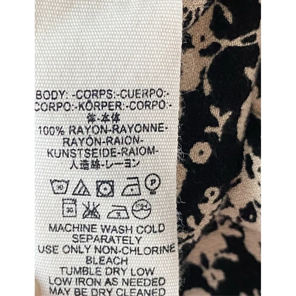 Free People Floral Jumpsuit 2 Black‎ Whimsigoth Ditsy Wide Leg Fairy Grunge